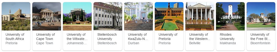 Universities in south africa are welcome