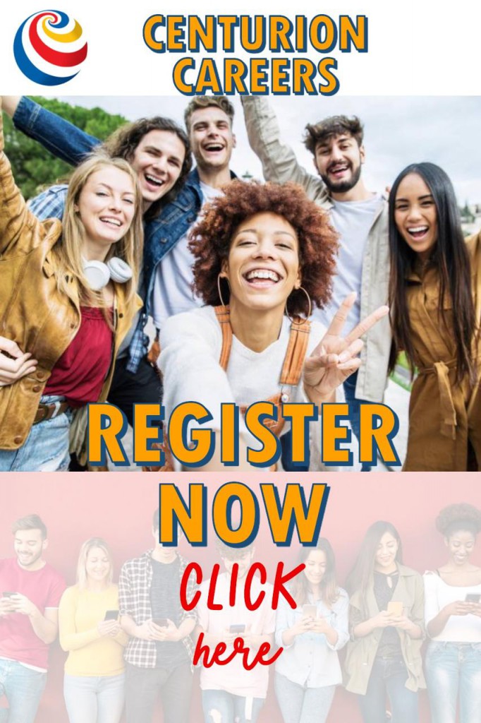 Centurion Careers Register here